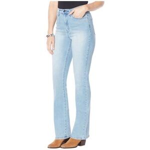 Diane Gilman Classic Stretch Signature Bootcut Jeans, Light Wash Plus